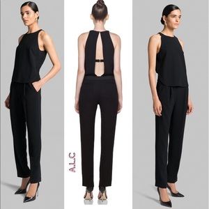 A.L.C Joanna open back jumpsuit